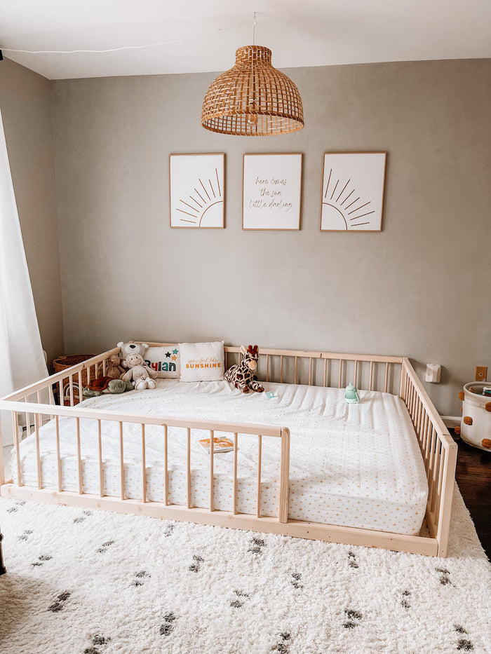Montessori postel: cesta k samostatnosti a lepšímu spánku dítěte
