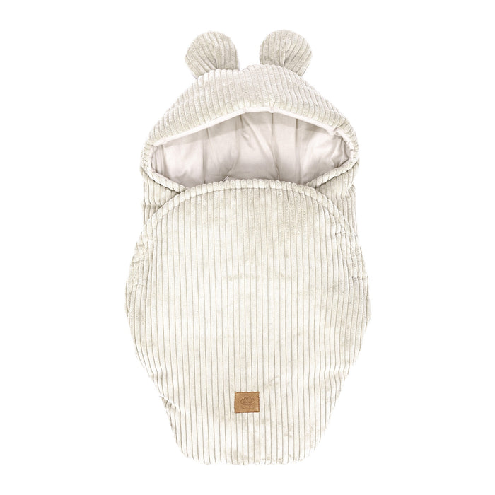 MeowBaby® Zavinovačka s oušky Aesthetic – Ecru