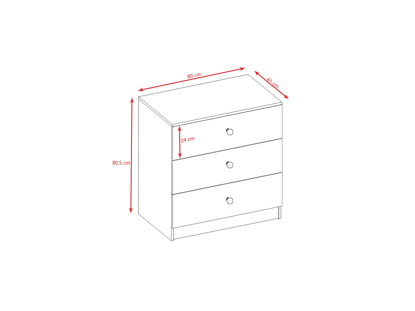 Babydreams Chest of Drawers