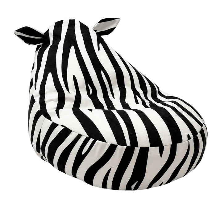Dětský sedací vak bees&blooms Sako Teddy – Zebra