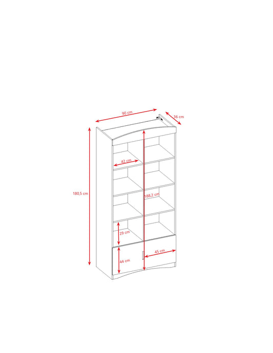 Double Bookshelf Classic