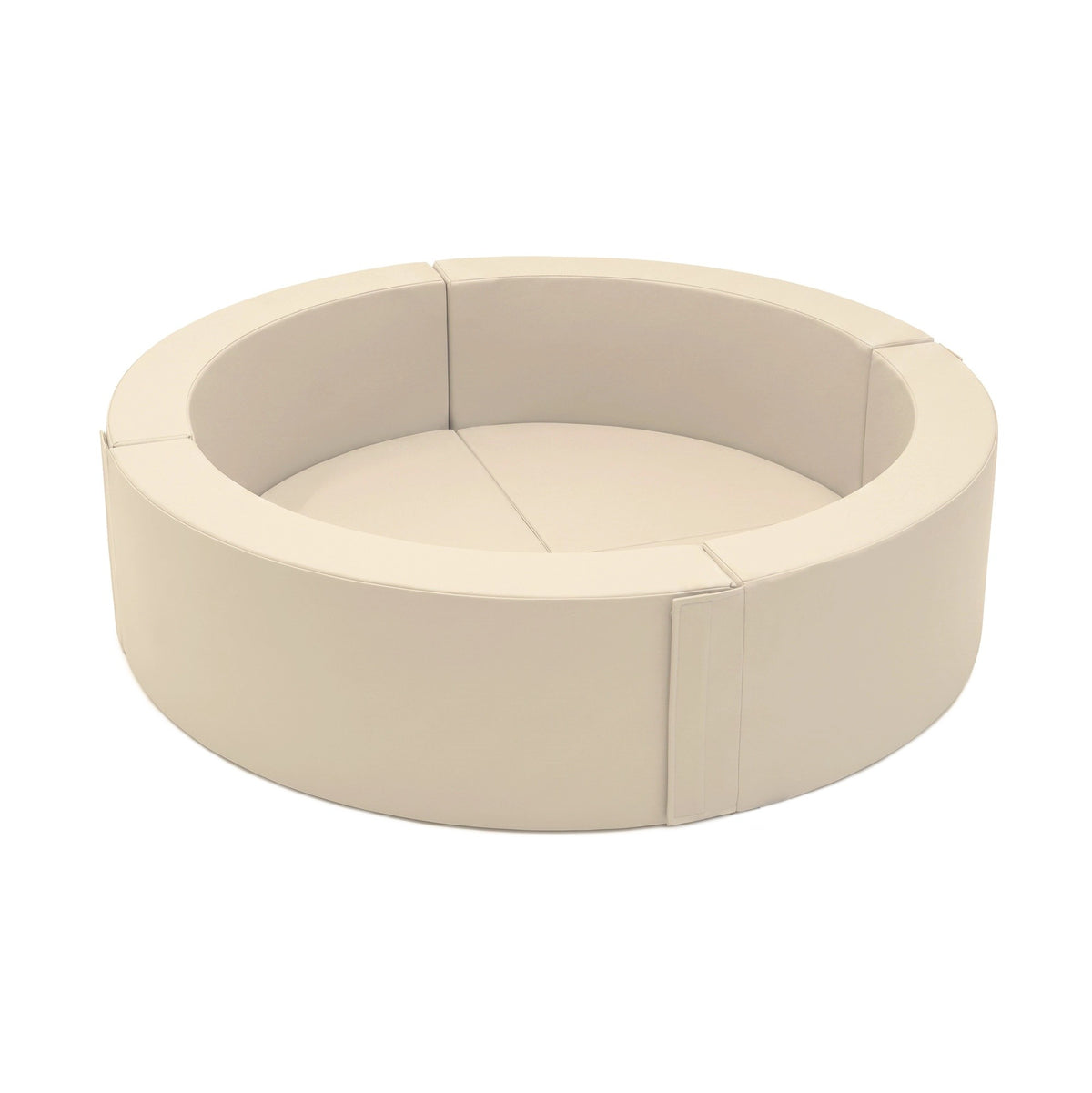 Round Soft Play Ball Pit – Beige