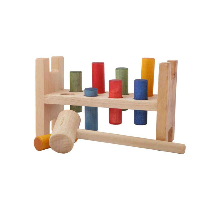 Dřevěná zatloukačka Wooden Story – Barevná