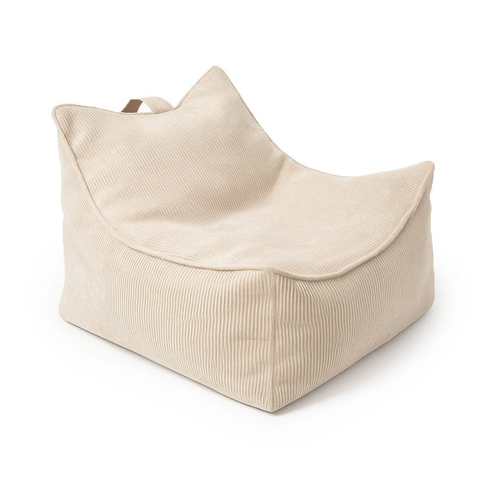 MeowBaby® Sedací vak Sako Bag Slimcord – Béžová