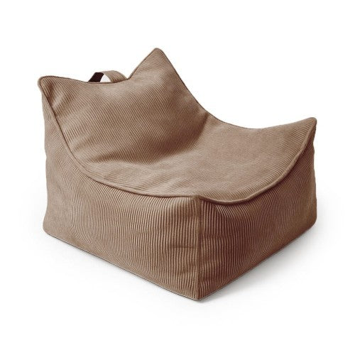 MeowBaby® Sedací vak Sako Bag Slimcord – Hnědá