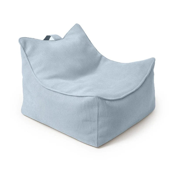 MeowBaby® Sedací vak Sako Bag Slimcord – Tyrkysová