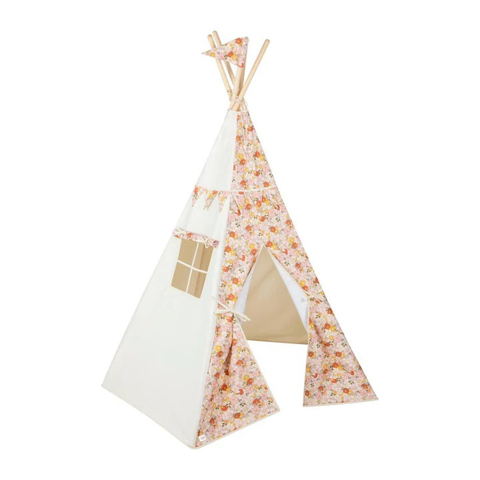 Dětské teepee z bavlny moi mili – Spring Garden