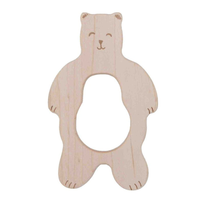 Dřevěné kousátko Wooden Story – Medvídek