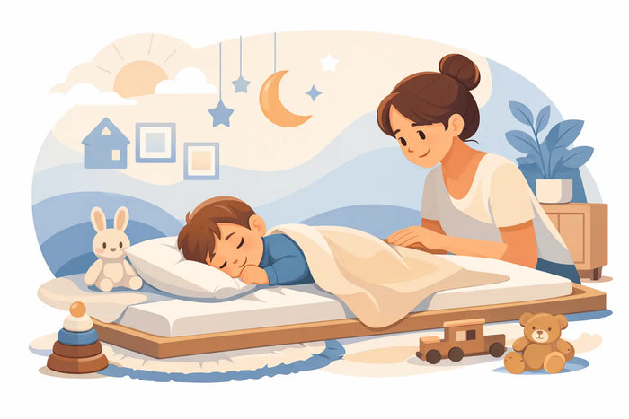 Kdy je dítě připravené na podlahovou postel?
