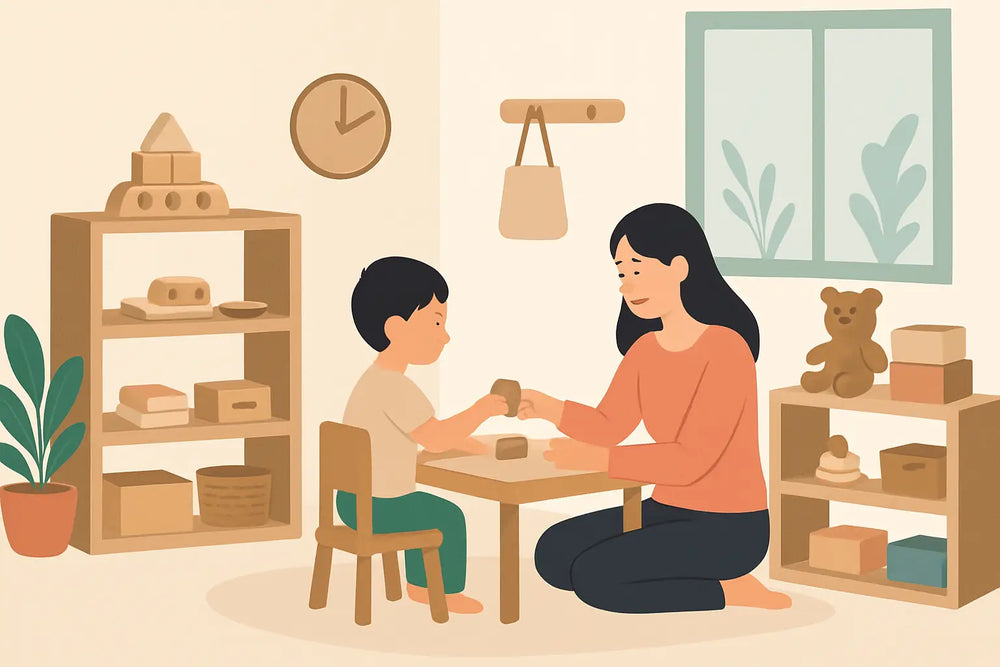 Montessori koutek doma bez stresu a chaosu