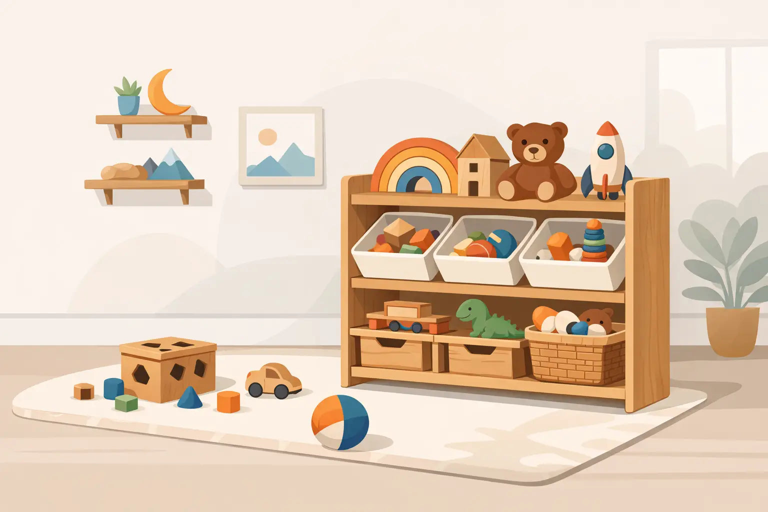Recenze Montessori regálu na hračky dřevěného