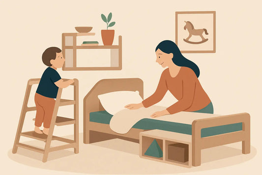 Výhody Montessori nábytku v běžné domácnosti