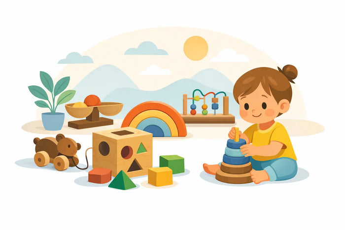 Nejlepší dárek pro dvouleté dítě Montessori