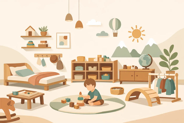 Jak zorganizovat dětský pokoj Montessori