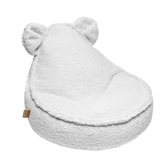 MeowBaby® Sedací vak Sako Bag Teddy Bearly – Bílá