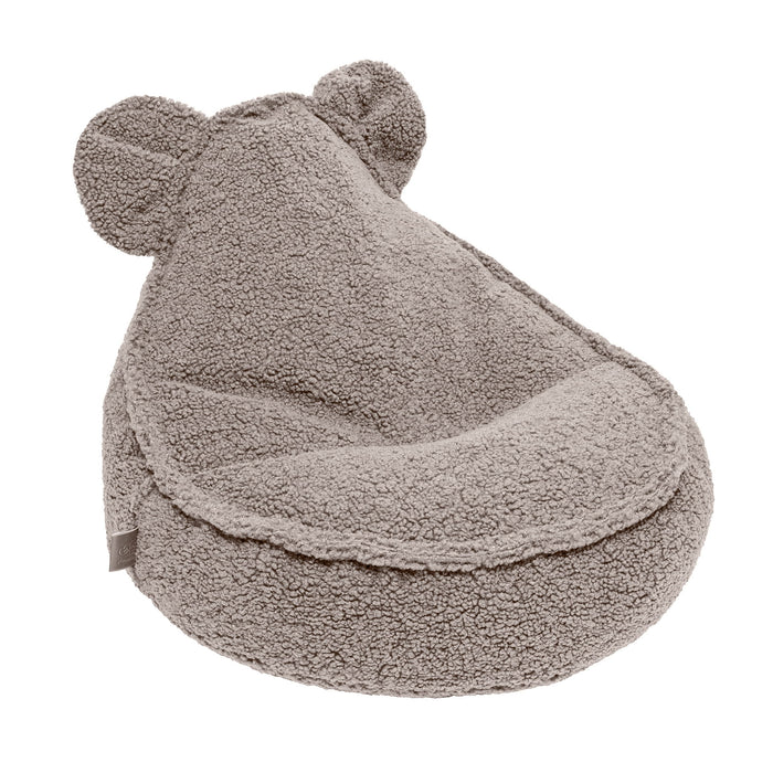 MeowBaby® Sedací vak Sako Bag Teddy Bearly – Šedá