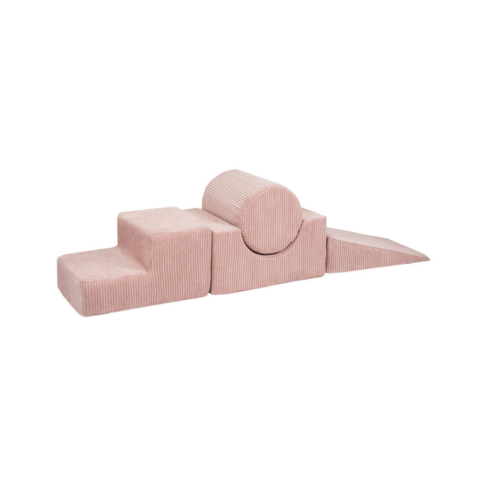 MeowBaby® Pěnová sada tvarů Aesthetic 4 díly – Pudrově růžová