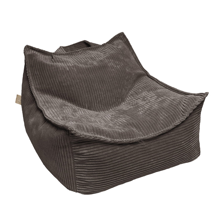 MeowBaby® Sedací vak Sako Bag Aesthetic – Hnědá