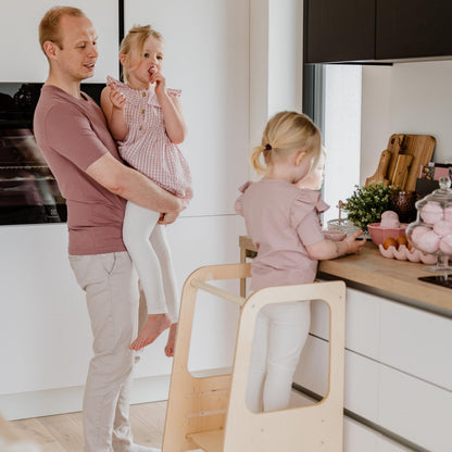 Montessori věž pomoci – dětská učící věž