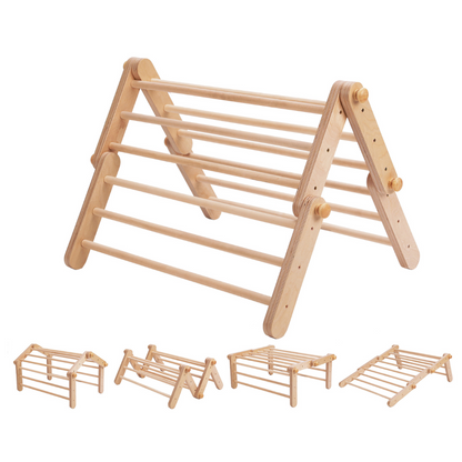 Piklerův trojúhelník MOPITRI® – 4 segmenty s klouzačkou/lezeckou rampou