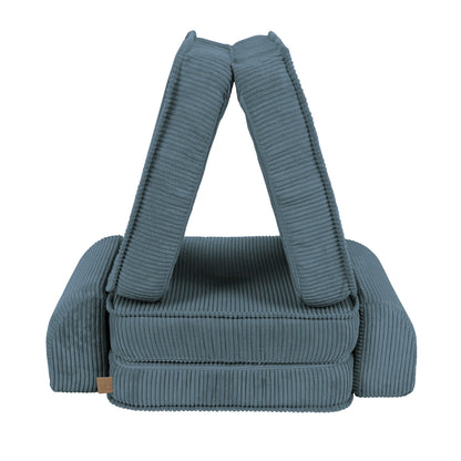 MeowBaby® Malá Modulární Pohovka pro Děti - Aesthetic Turquoise