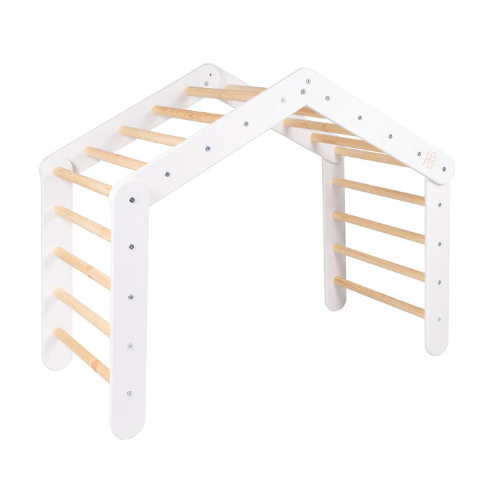 MeowBaby® Velký Piklerův žebřík – Bílá