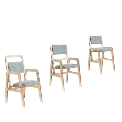 Dětská nastavitelná židle Luula – Mint Green