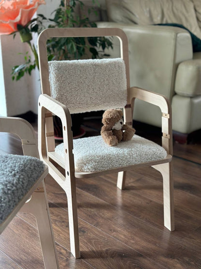 Dětská židle s nastavitelnou výškou – Adjustable Children Chair „Vanilla Lamb“
