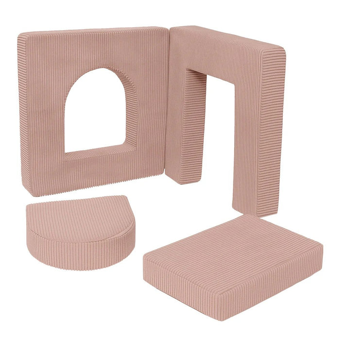 MeowBaby® Pěnový oblouk Archway Aesthetic – Růžová