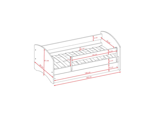 Babydreams Children’s Bed – Princess on a Horse