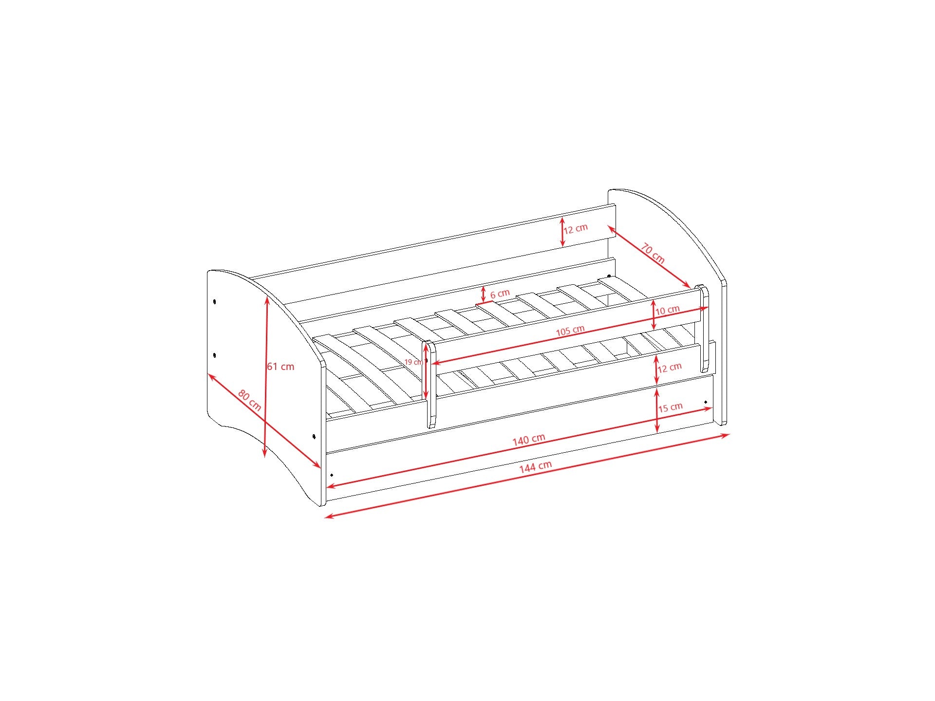 Babydreams Children’s Bed – Excavator