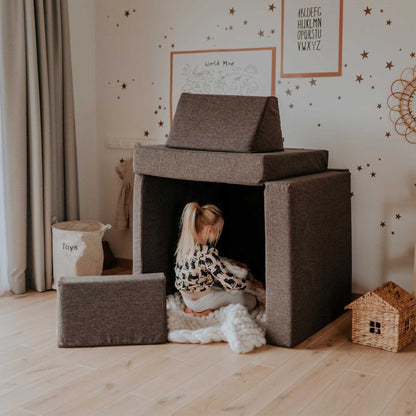 Monboxy Activity Play Sada - Tmavě Hnědá