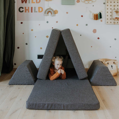 Monboxy Activity Play Sada - Tmavě Hnědá