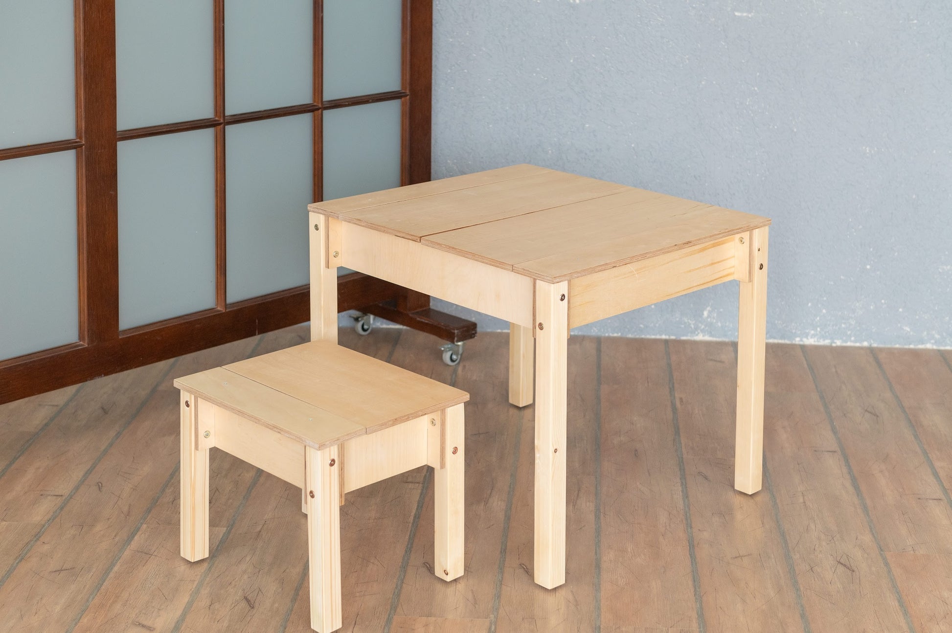 Smart Storage Table and Chair Set
