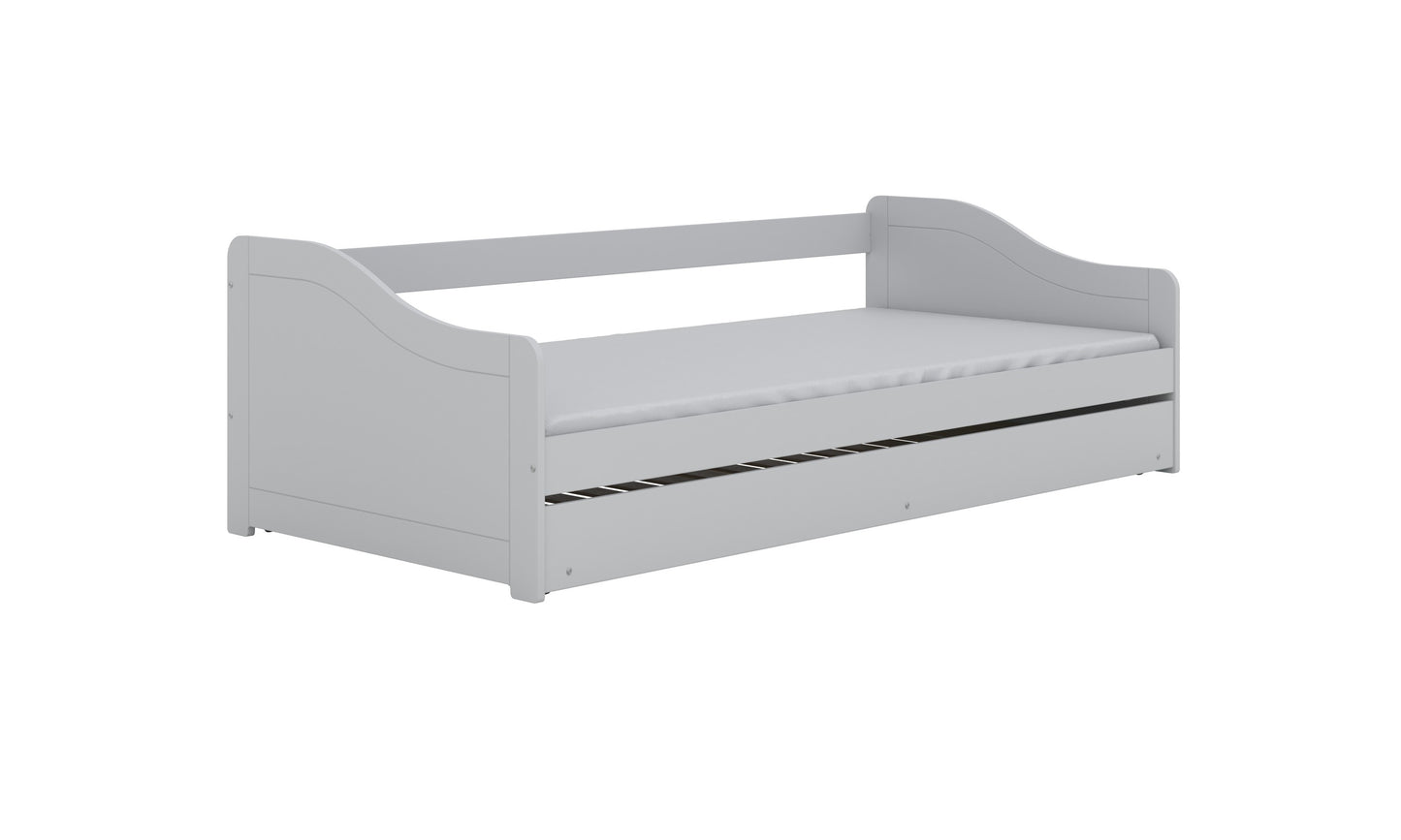 Children's Bed Blanka - White