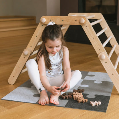9-dílná puzzle hrací podložka – doplněk pro lezecké konstrukce