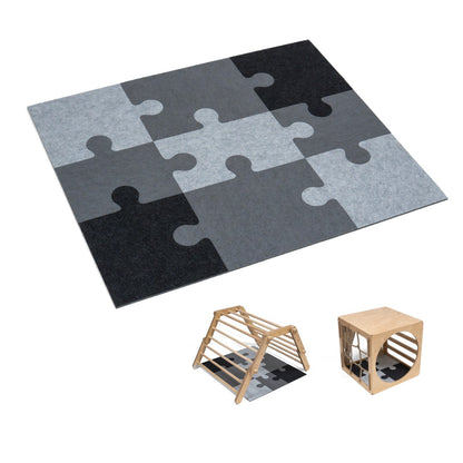 9-dílná puzzle hrací podložka – doplněk pro lezecké konstrukce
