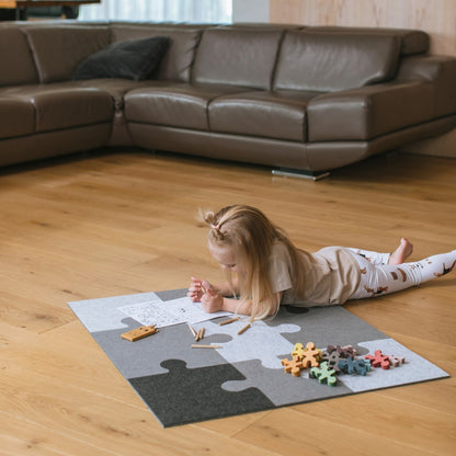 9-dílná puzzle hrací podložka – doplněk pro lezecké konstrukce