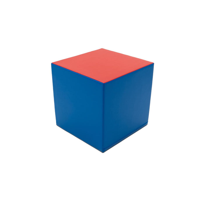 IGLU Soft Play® Velká pěnová kostka Mega Cube – Modro-červená