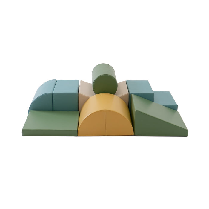 IGLU Soft Play® Pěnové hřiště Adventurer (8 dílů) – Pastelově tyrkysová