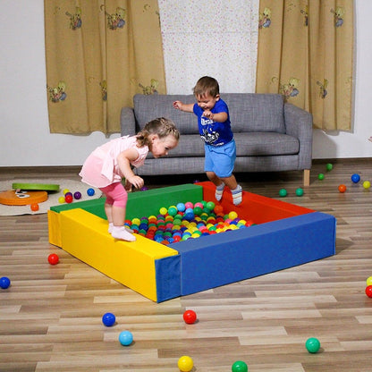 Soft Play Kuličky pro Suchý Bazén 500 ks – Multicolor