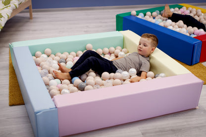 Soft Play Kuličkový Bazén – Světlý Pastel