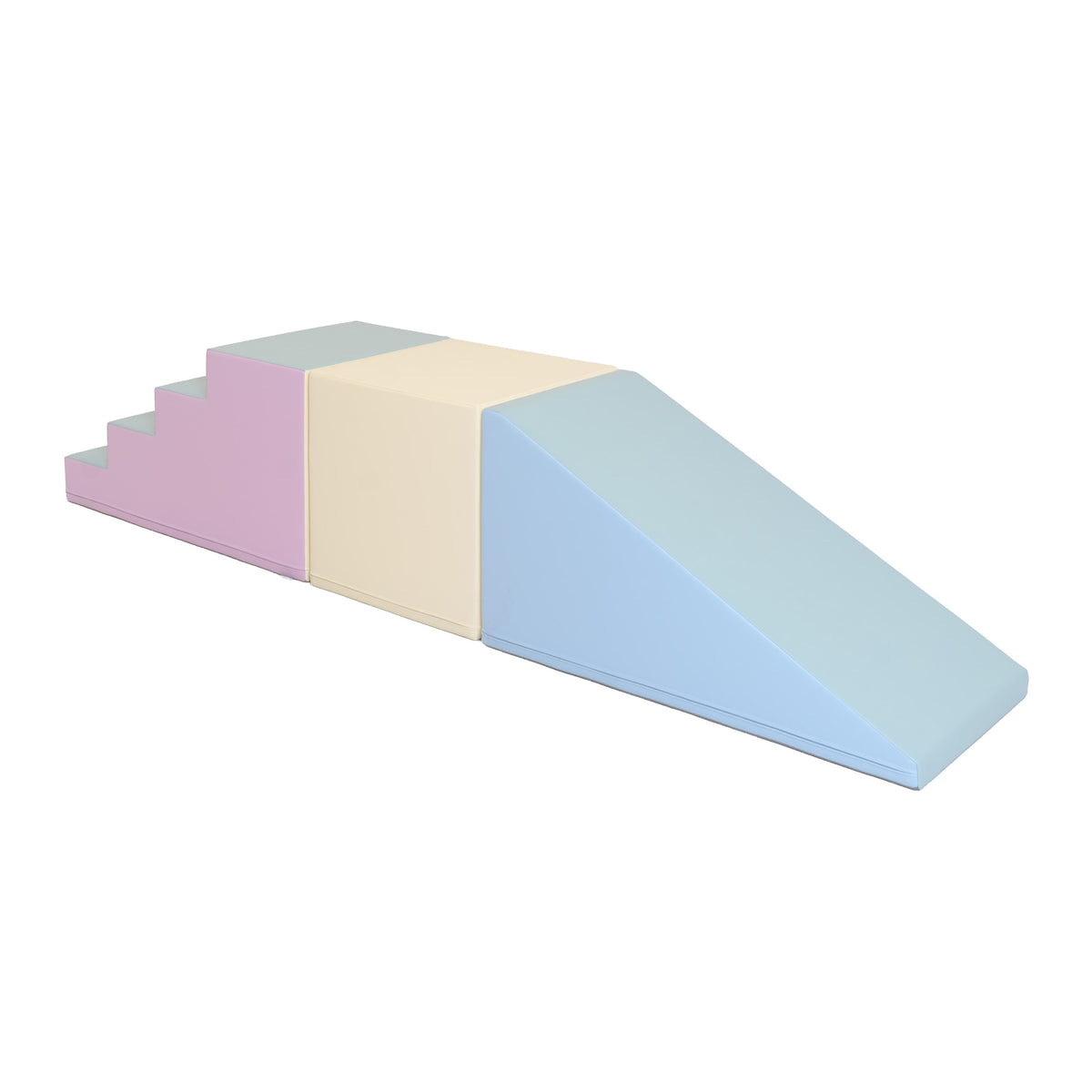 Corner Gym Soft Play Set – Light Pastel