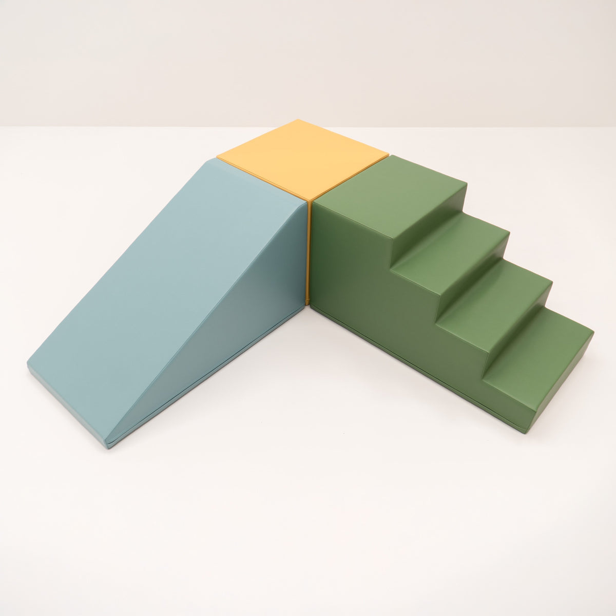 Corner Gym Soft Play Set – Neutral Pastel