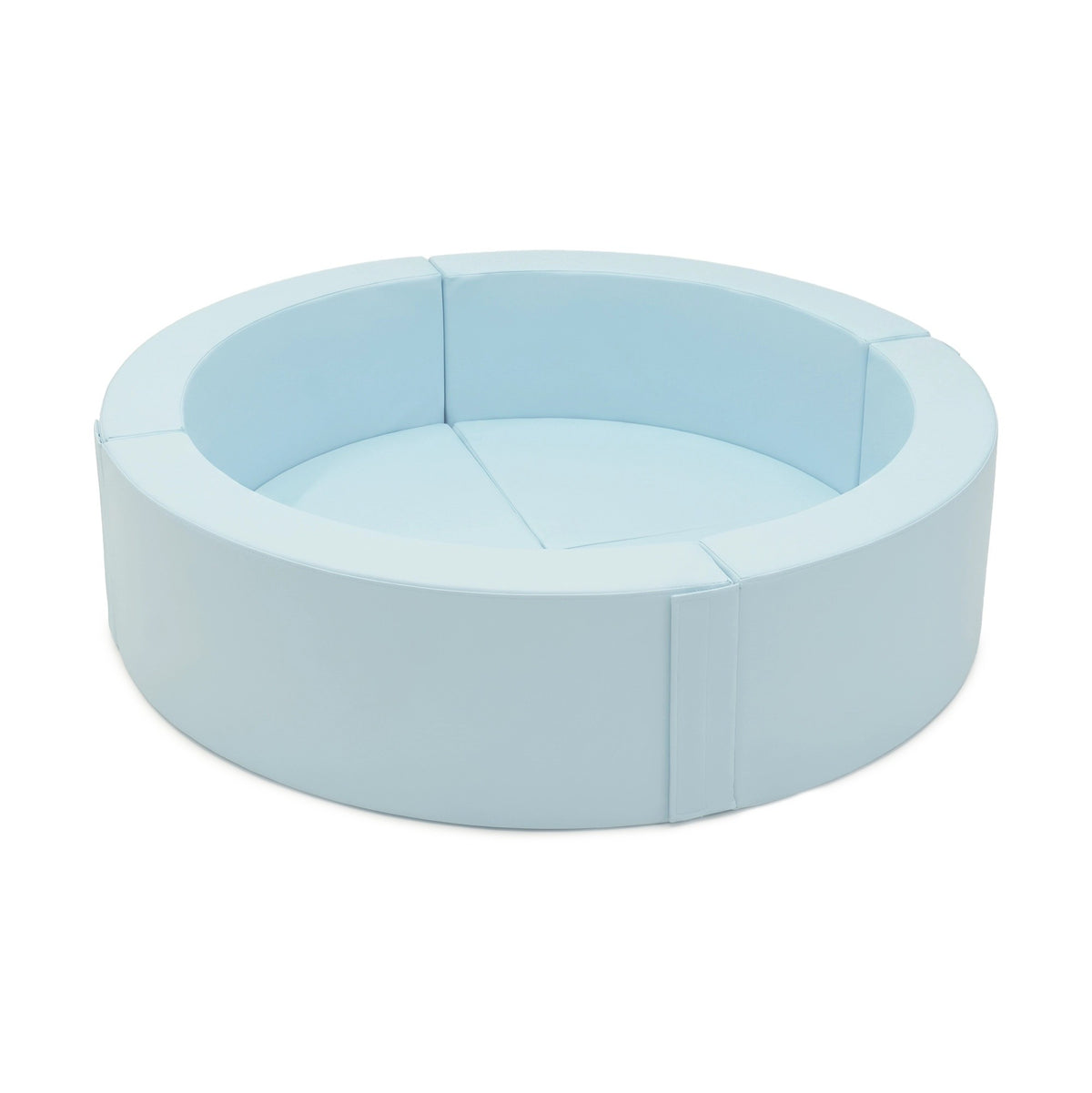 Round Soft Play Ball Pit – Baby Blue