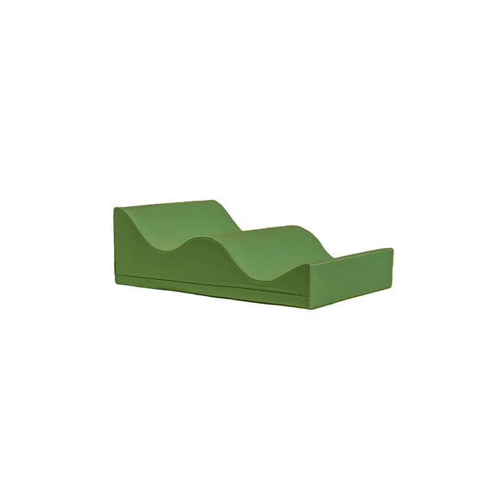 IGLU Soft Play® Pěnový blok Vlna – Rezedově zelená