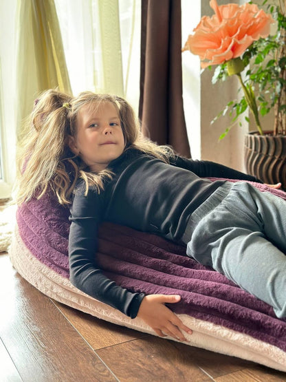 Sedací vak pro děti – Kids Bean Bag „Berry & Rose Mousse Duo“