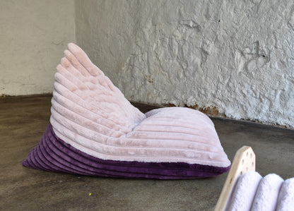 Sedací vak pro děti – Kids Bean Bag „Berry & Rose Mousse Duo“