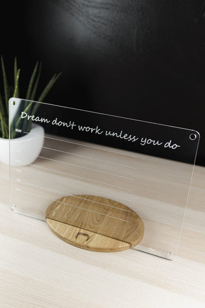 Školní plánovací tabule LUULA – Acrylic School Planner
