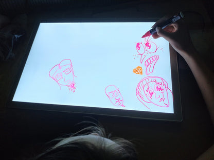 Světelný panel pro děti  – Light Board Panel
